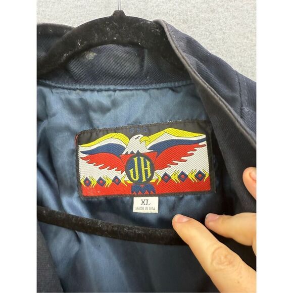 Valvoline RACING Nascar Jeff Hamilton Jacket size XL JH Design Vintage - Picture 7 of 13